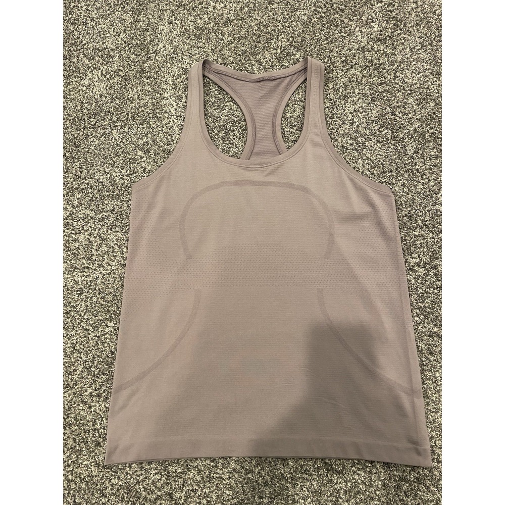 Lululemon Swiftly Tech Racerback Tank Women's 12 Purple Pink Seamless